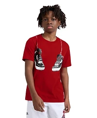 Jordan Boys' 8-20 Shoe Strings Crewneck T-Shirt