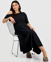 I.n.c. International Concepts Petite Off-Shoulder Maxi Dress, Macy's Exclusive