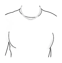 Bling Jewelry Simple Sterling Silver Small 6MM Round Bead Station Ball Necklace Shinny 18 Inch