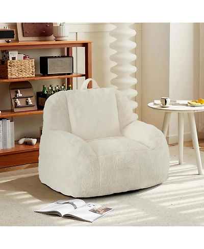 gaomon Bean Bag Chairs for or Adults Teens, Large Bean Bag Sofa Chairs with Filling for Basement, Living Room, Game Room