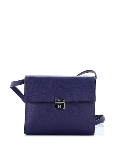 Pre-Owned HERMES 16 Clic Wallet on Strap Chevre Mysore