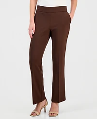 Anne Klein Essentials Petite Pull-On Knit Trousers