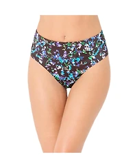 Swimsuits for All Women's Side Shirred High Waist Swim Brief