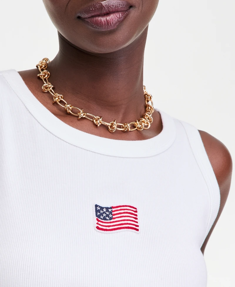 On 34th Women's American Flag Tank Top, Macy's Exclusive