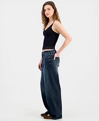 Celebrity Pink Juniors' Mandy Elastic-Waist Jeans