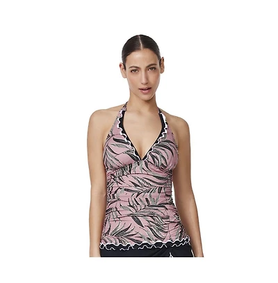 Profile by Gottex Women's Palmita Halter Tankini Top