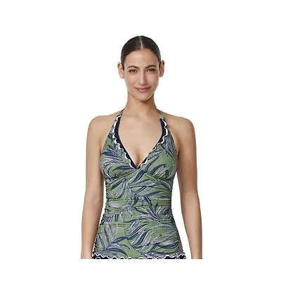 Profile by Gottex Women's Palmita Halter Tankini Top