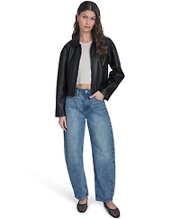 Levi's Women's Faux Leather Bomber Jacket