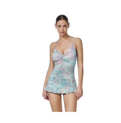 Profile by Gottex Women's Souk V-Neck Swimdress