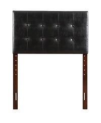 Flynama Twin Upholstered Headboard with Button Tufting Adjustable Height 41 to 53 inch