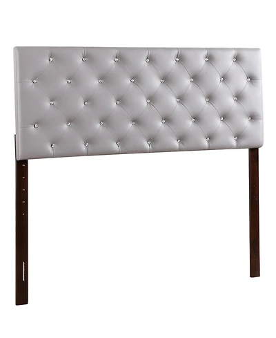 Flynama Full Headboard Modern Minimalist Mixed Material Headboard 40.5 inch Tall