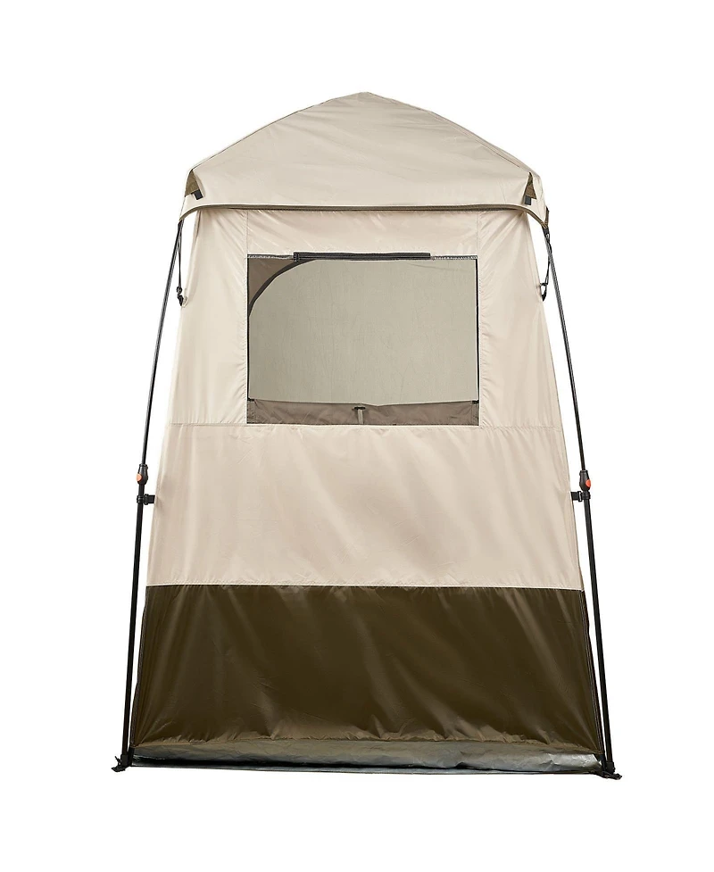 Mecale 1-Room Foldable Camping Shower Tent with Carry Bag