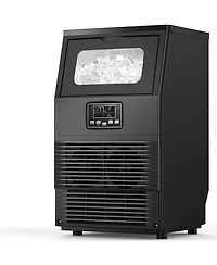 Antarctic Star Freestanding Commercial Ice Maker, 66 lbs. Daily Capacity with Lcd Display