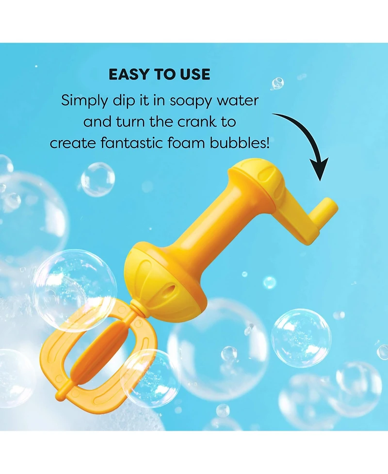 Haba Toddler Bath Toys: Bubble Bath Whisk for Sensory Play, Bubble Maker for Bathtub and Fun Beach and Water Toys for Toddlers