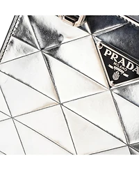 Pre-Owned Prada Mini Triangle Tote Spazzolato Leather