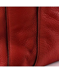 Pre-Owned Prada Front Pocket Wing Convertible Tote Vitello Daino