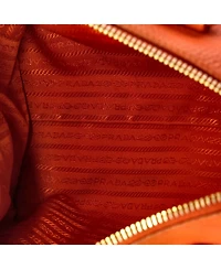 Pre-Owned Prada Medium Convertible Boston Bag Vitello Daino