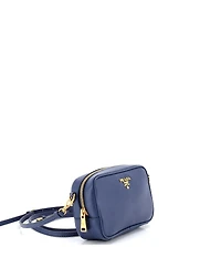 Pre-Owned Prada Mini Camera Shoulder Bag Saffiano Leather