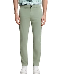 Boss By Hugo Boss Men's Structured Cotton Blend Tapered-Fit Chinos