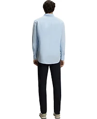 Boss By Hugo Men's Linen Regular-Fit Dress Shirt