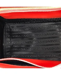 Pre-Owned Prada Medium Cahier Convertible Shoulder Bag City Calf and Saffiano