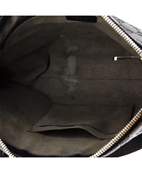 Pre-Owned Gucci Small Signature Zip Messenger Bag Guccissima Leather