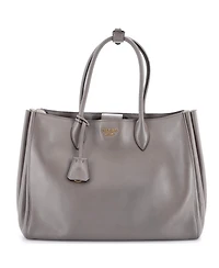 Pre-Owned Prada Soft Bibliotheque Tote City Calfskin