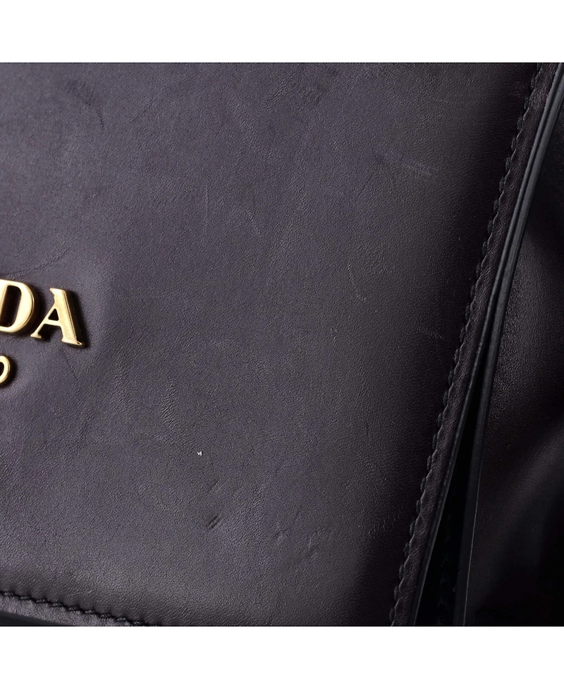 Pre-Owned Prada Small Pionniere Shoulder Bag City Calfskin