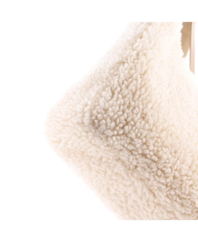 Pre-Owned Prada Mini Re-Edition 2000 Hobo Shearling