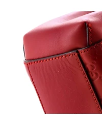 Pre-Owned Gucci Mini Padlock Backpack Guccissima Leather