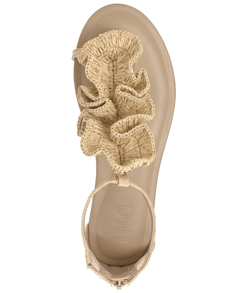 I.n.c. International Concepts Women's Round Toe Sandals, Macy's Exclusive