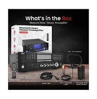 Pyle 4-Channel Bluetooth Home Theater Amplifier Receiver with Cd/Dvd Player (PD1000BA)
