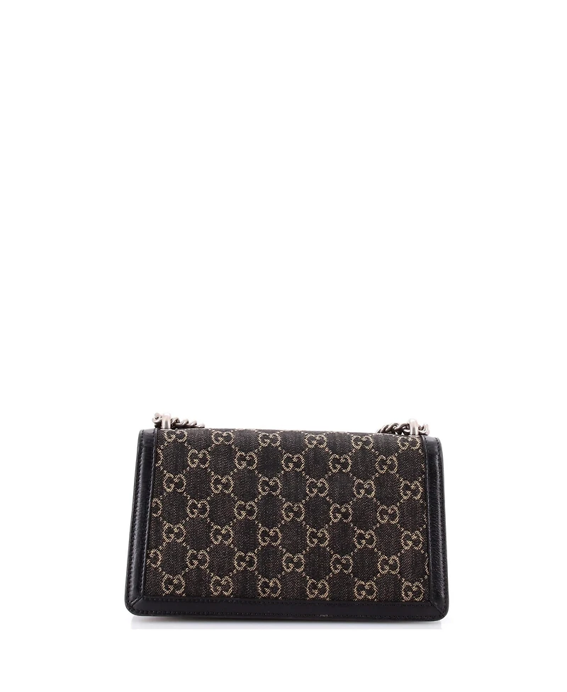 Pre-Owned Gucci Small Dionysus Bag Gg Denim