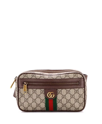 Pre-Owned Gucci Medium Ophidia Belt Bag Gg Coated Canvas