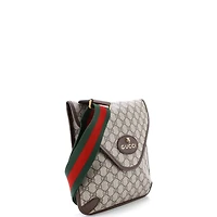 Pre-Owned Gucci Medium Neo Vintage Envelope Messenger Gg Coated Canvas