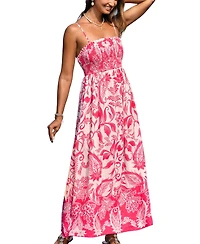 Cupshe Women's Day After Tropical Maxi Beach Dress