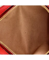 Pre-Owned Gucci Nano Convertible Boston Bag Blooms Print Gg Coated Canvas