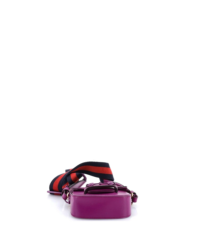 Pre-Owned Gucci Super Mini Horsebit 1955 Shoulder Bag Leather