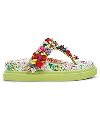 Betsey Johnson Women's Kammeron Slip-On Flat Sandals