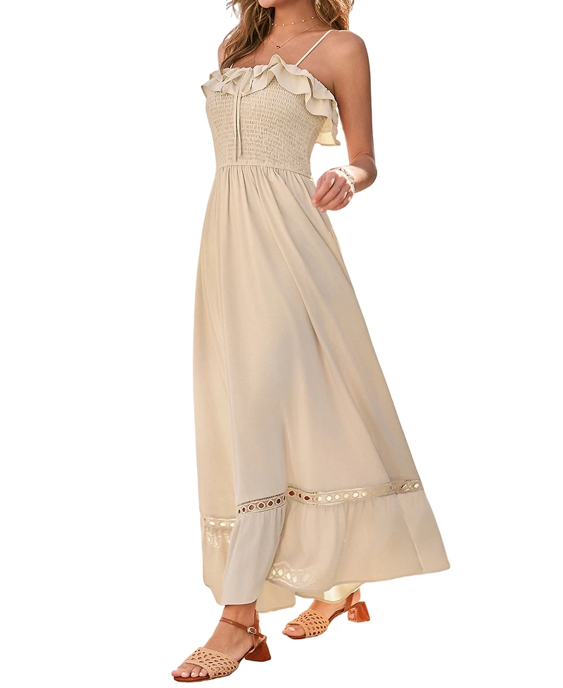 Cupshe Women's Confession Maxi Beach Dress