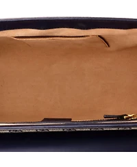 Pre-Owned Gucci Medium Padlock Top Handle Bag Gg Coated Canvas and Leather