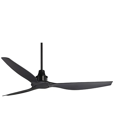 Casa Vieja 58" Modern Contemporary 3 Blade Indoor/Outdoor Damp Rated Ceiling Fan with Remote