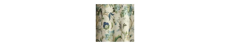 Ellis Curtain 100% Polyester Brissac Colrful Jacobean Pattern Grommet Curtain Panel Lined 50"