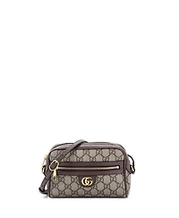 Pre-Owned Gucci Mini Ophidia Shoulder Bag Nm Gg Coated Canvas