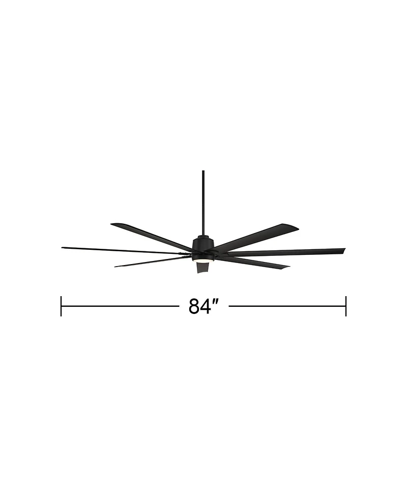 Casa Vieja 84" Airbender Led Ceiling Fan with Remote