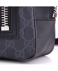 Pre-Owned Gucci Small Soft Zip Sling Bag Gg Coated Canvas