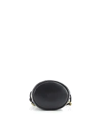 Pre-Owned Gucci Mini Gg Marmont Bucket Bag Matelasse Leather