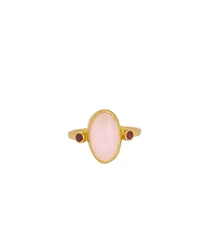 Ottoman Hands Lucia Quartz Cocktail Ring