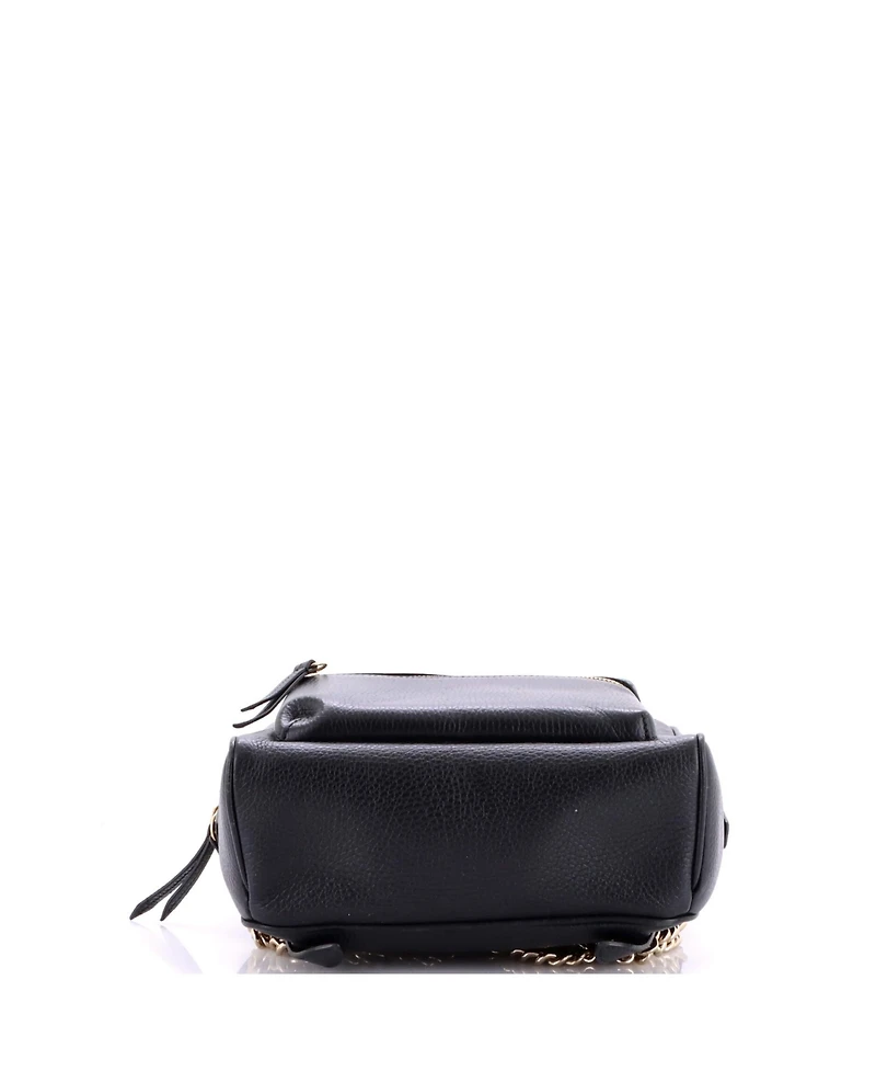 Pre-Owned Gucci Soho Chain Backpack Leather