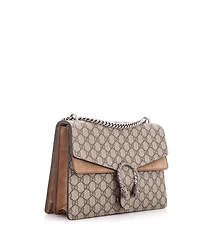 Pre-Owned Gucci Medium Dionysus Bag Gg Coated Canvas